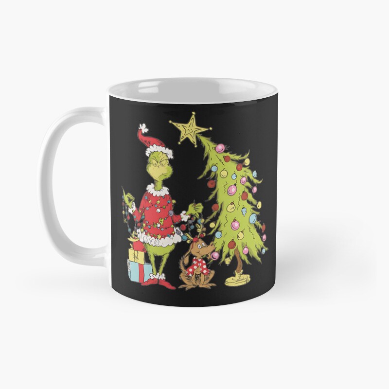 Grinch Christmas Funny Holiday Mug - Image 2