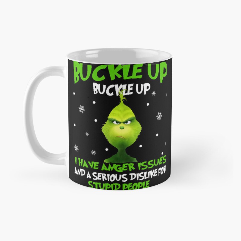 The Grinch Buckle Up Mug - Image 2