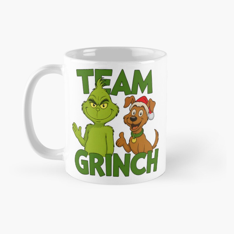 Team Grinch How The Grinch Stole Christmas Mug - Image 2