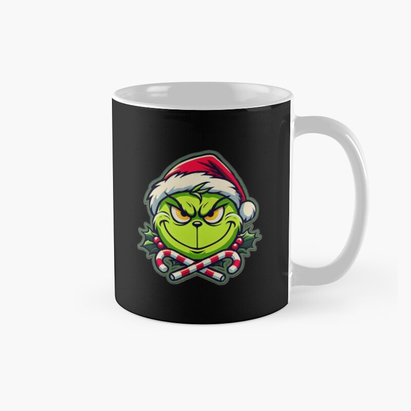 Xmas Grinch Vintage Mug