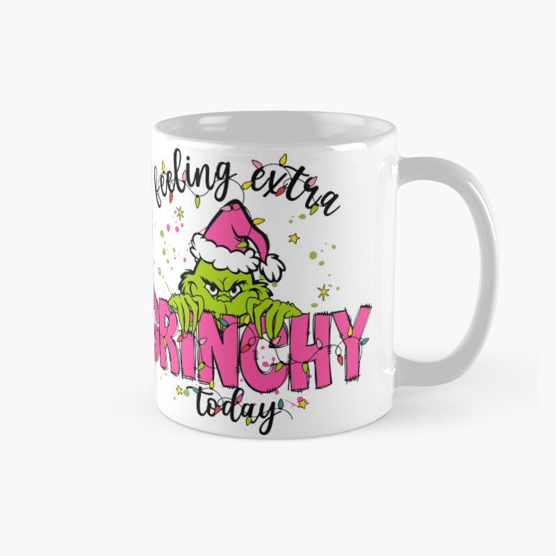 Feeling Extra Grinchy Today Christmas Mug