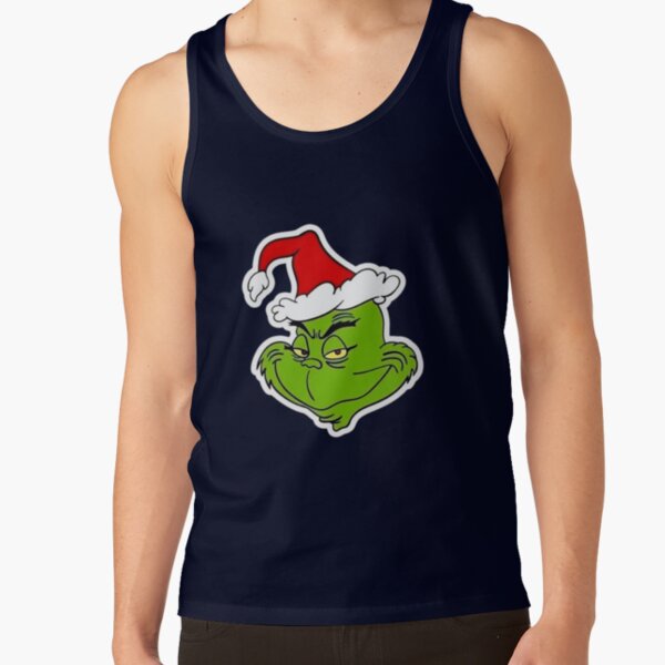 Christmas Themed The Grinch Tank Top - Image 5