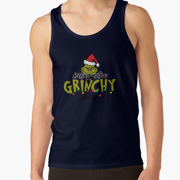 Hot Movie Grinch Feeling Grinchy Tank Top - Image 5