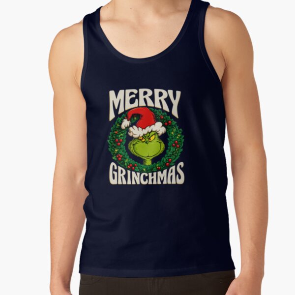 The Grinch Merry Grinchmas Graphic Tank Top - Image 4