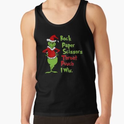 Grinch Christmas Funny Christmas Tank Top