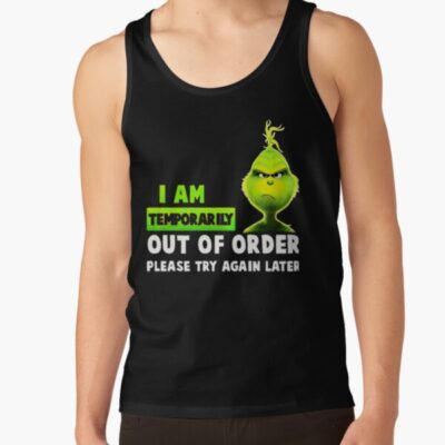 Grinchs Funny Christmas Meme Collection Tank Top