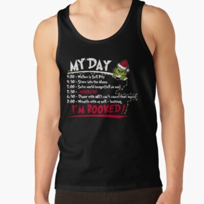 Enjoying My Day The Grinch Tank Top