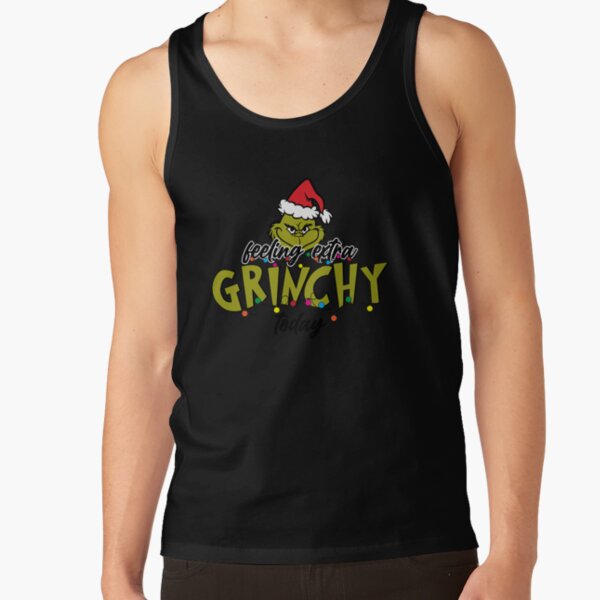Hot Movie Grinch Feeling Grinchy Tank Top - Image 2