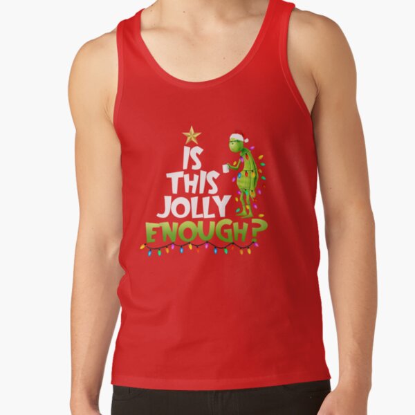 Grinchmas Funny The Grinch Christmas Tank Top - Image 4