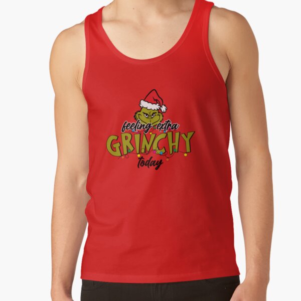 Hot Movie Grinch Feeling Grinchy Tank Top - Image 4