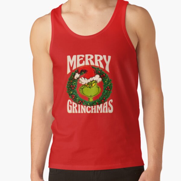 The Grinch Merry Grinchmas Graphic Tank Top - Image 3