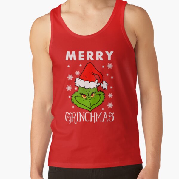 New Design Merry Grinchmas Tank Top - Image 3