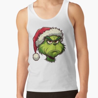 Hot Item The Grinch Face Tank Top
