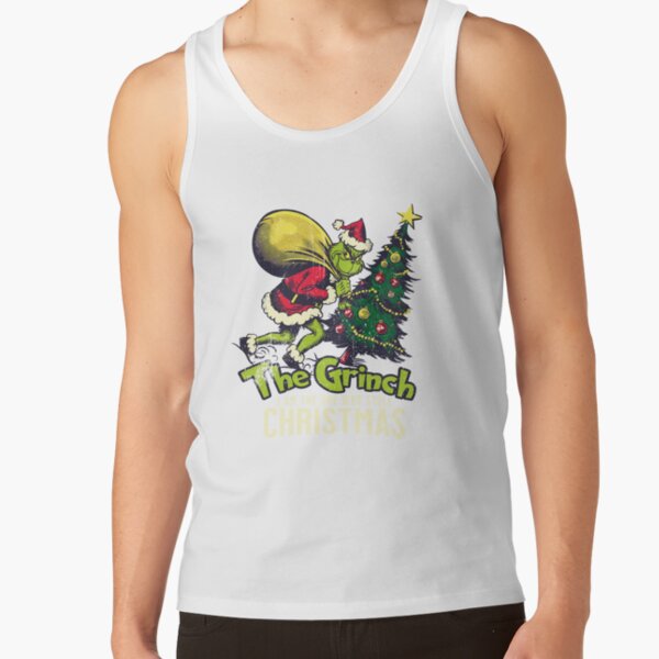 Print Design Christmas The Grinch Tank Top - Image 2