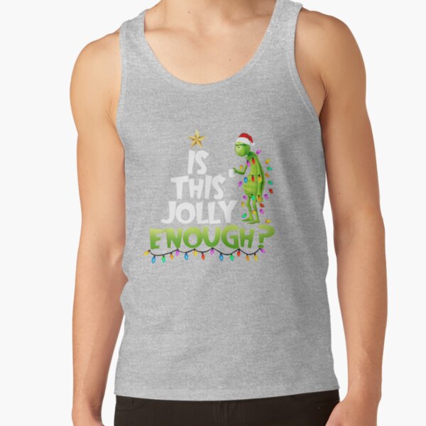 Grinchmas Funny The Grinch Christmas Tank Top - Image 3
