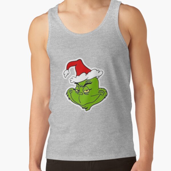 Christmas Themed The Grinch Tank Top - Image 3