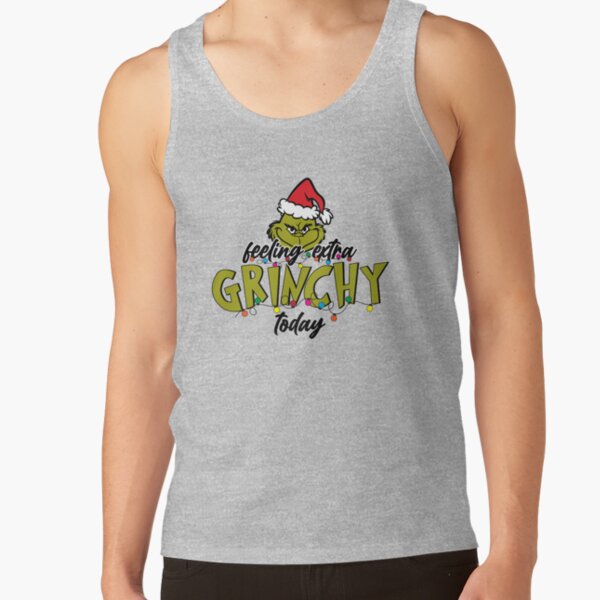 Hot Movie Grinch Feeling Grinchy Tank Top - Image 3