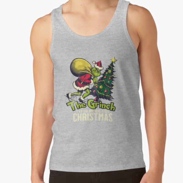 Print Design Christmas The Grinch Tank Top - Image 3