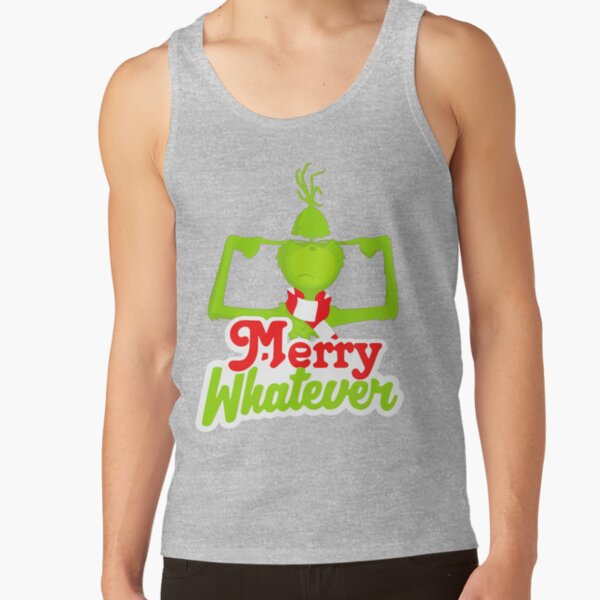 Movie The Grinch Merry Whatever Tank Top - Image 3
