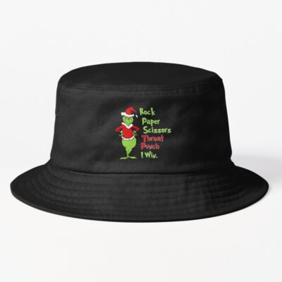 Grinch Christmas Shirt Funny Christmas Shirt Bucket Hat