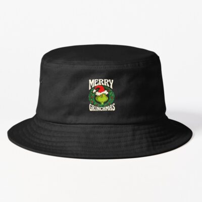 The Grinch Merry Grinchmas Graphic Bucket Hat