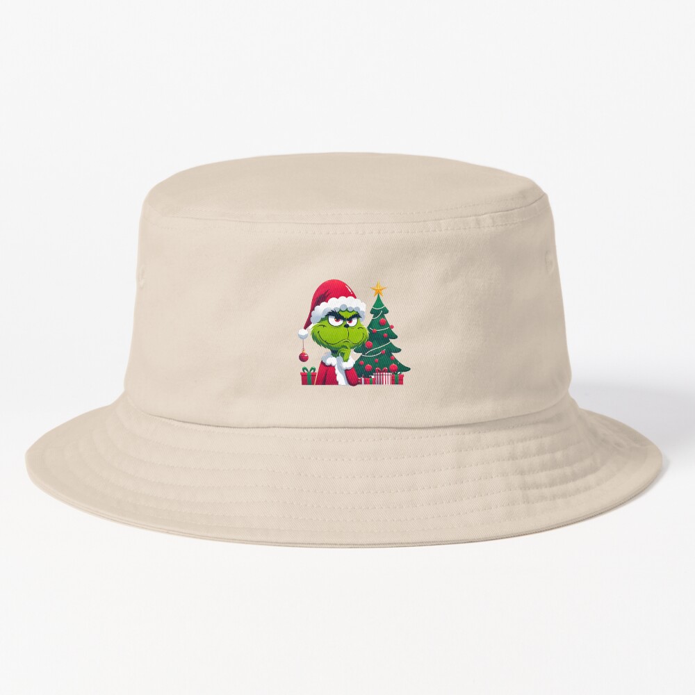 New Collection Grinch Vintage Bucket Hat