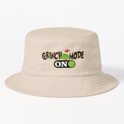 Grinch Mode Grinch Design Bucket Hat