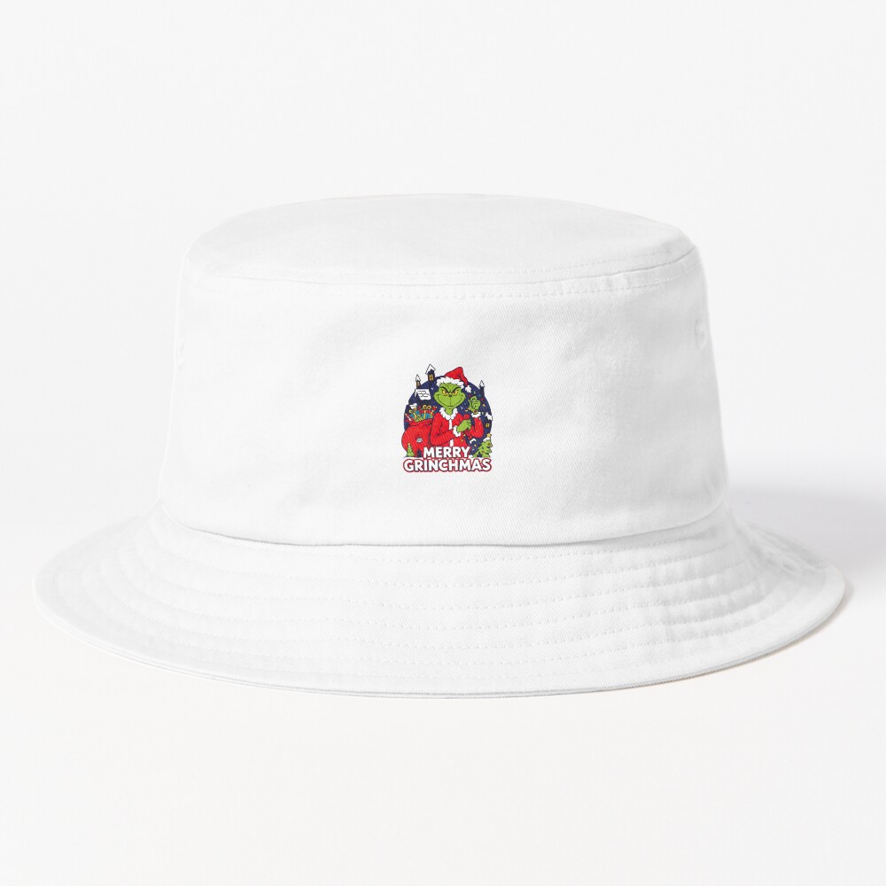 Hot Movie The Grinch Design Bucket Hat