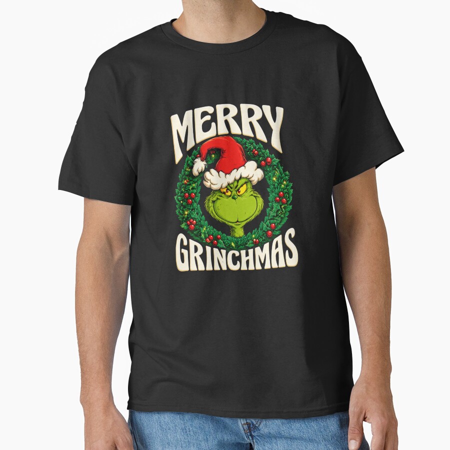 The Grinch Merry Grinchmas Graphic T-shirt