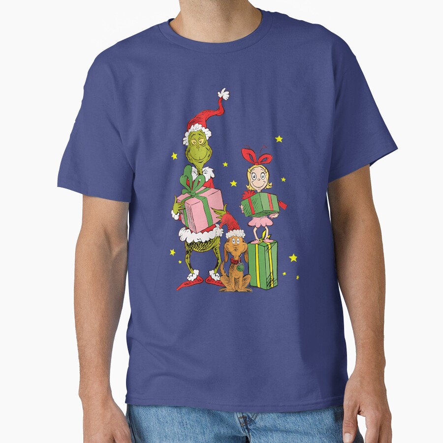 Funny Christmas Grinchs Movies Lover Gift T-shirt - Image 4