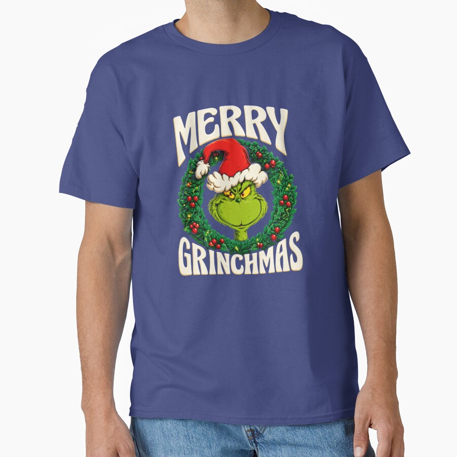 The Grinch Merry Grinchmas Graphic T-shirt - Image 3