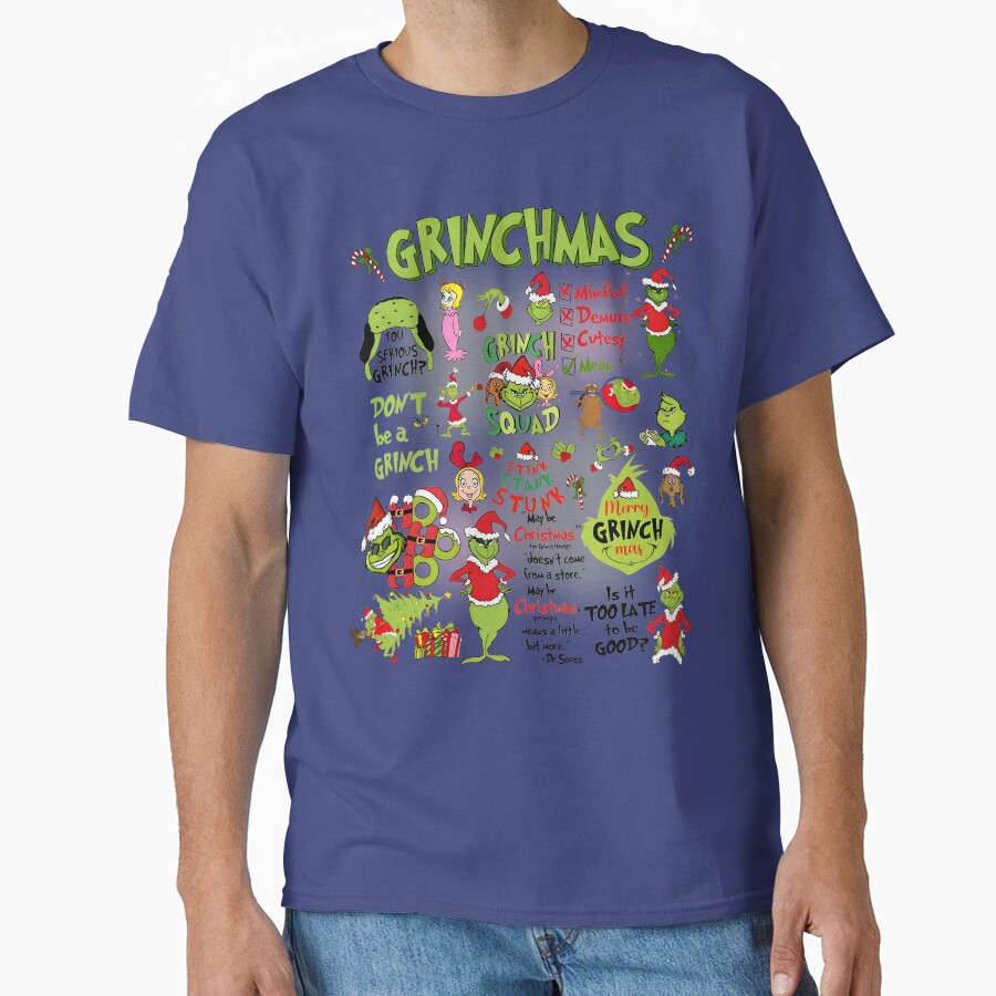 Merry Greenmas Christmas Mean Guy T-shirt - Image 4