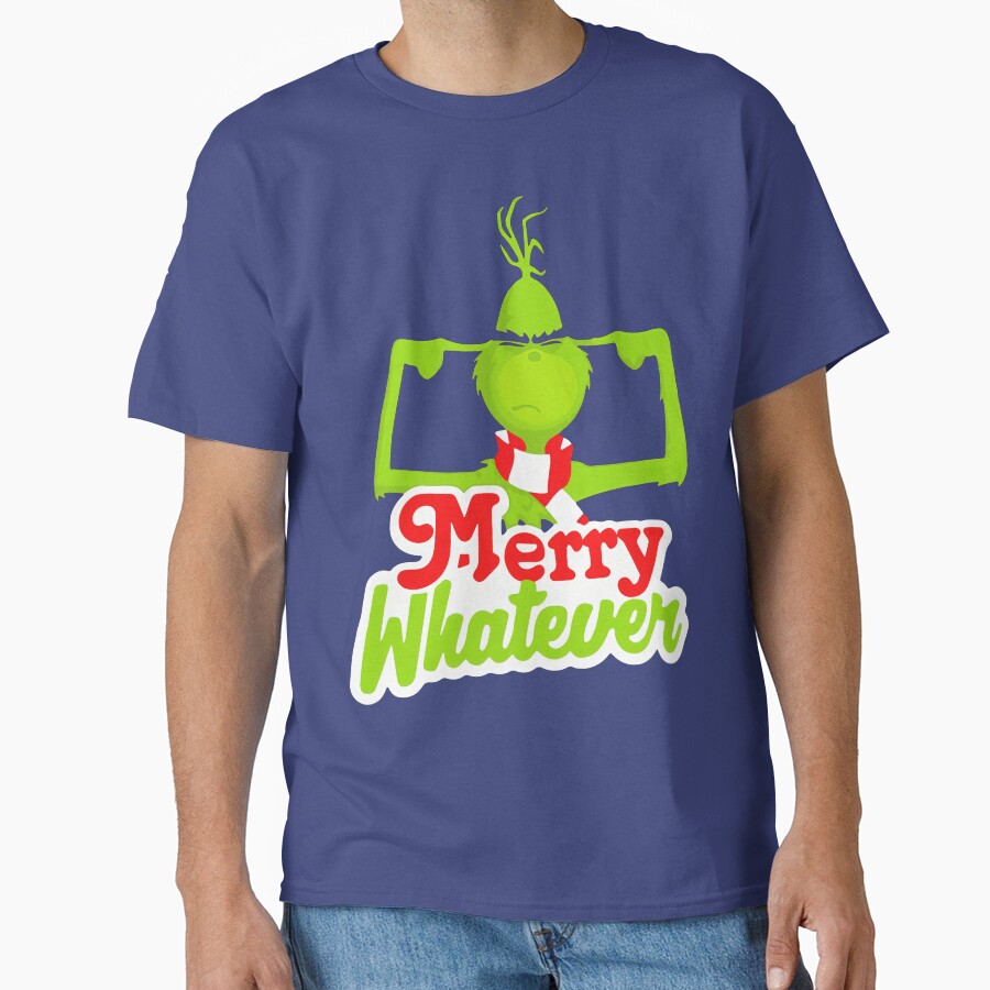 Movie The Grinch Merry Whatever T-shirt - Image 3