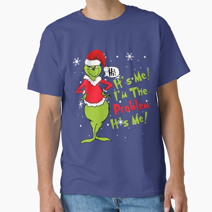 Funny Grinch Christmas Holiday Design T-shirt - Image 4