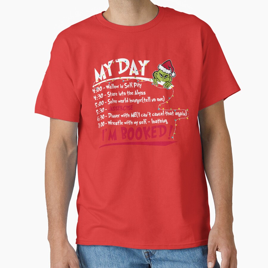 Enjoying My Day The Grinch T-shirt - Image 4