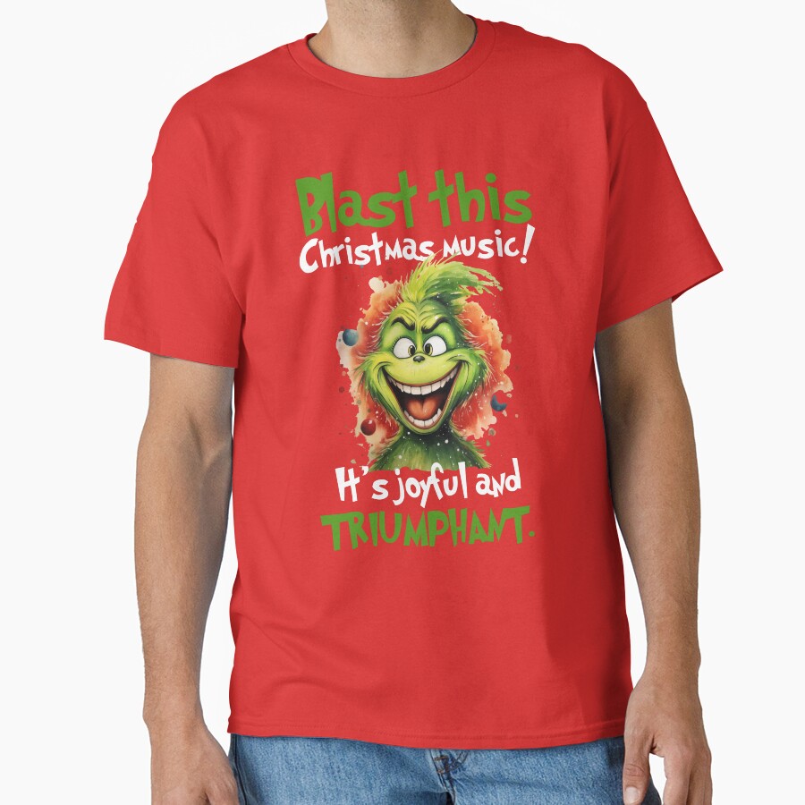 Grinch Christmas Classic Collection T-shirt - Image 4