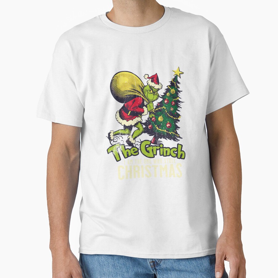 Print Design Christmas The Grinch T-shirt - Image 2