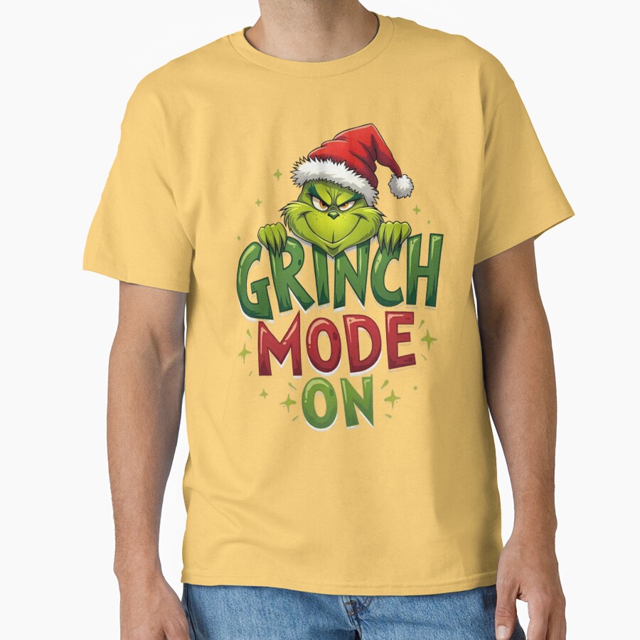 Movie The Grinch Vintage Design T-shirt - Image 6