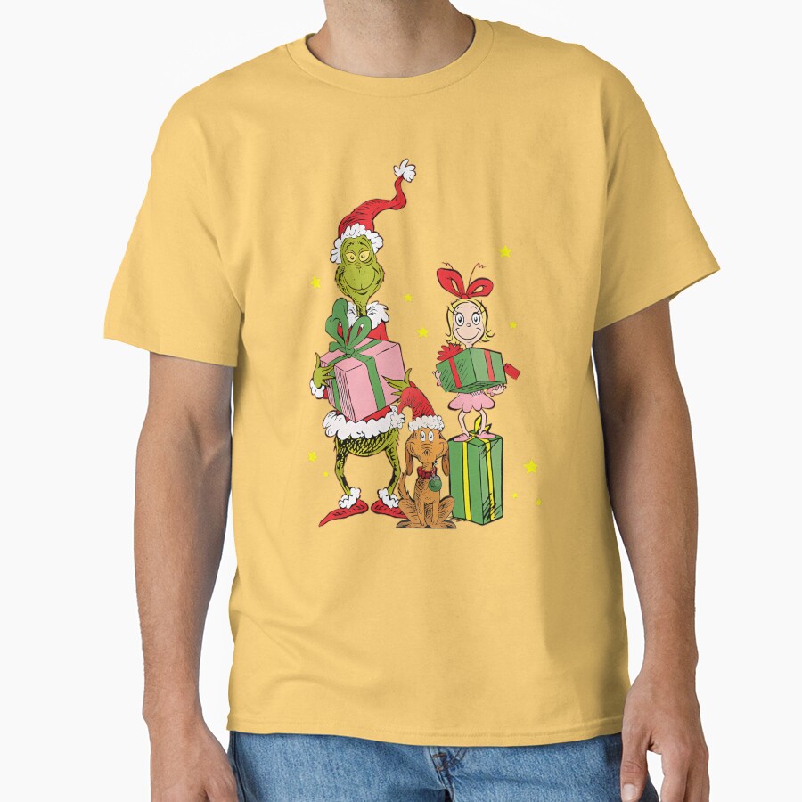 Funny Christmas Grinchs Movies Lover Gift T-shirt - Image 6