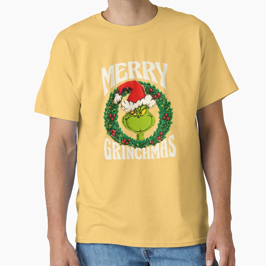 The Grinch Merry Grinchmas Graphic T-shirt - Image 5