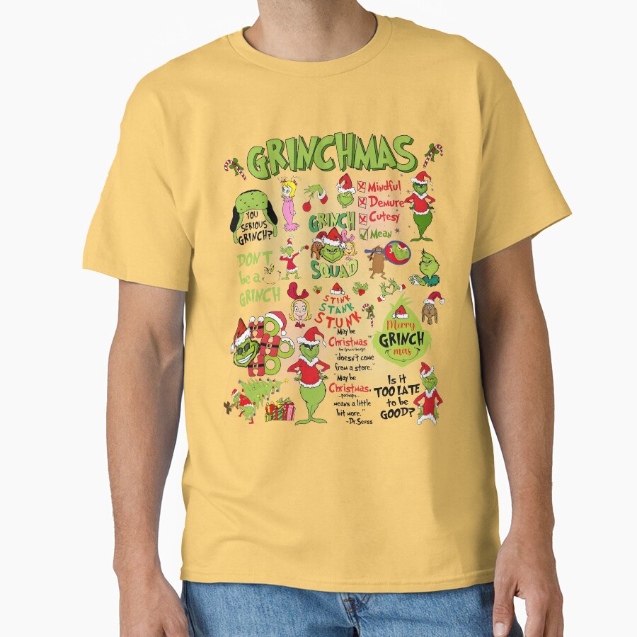 Merry Greenmas Christmas Mean Guy T-shirt - Image 6