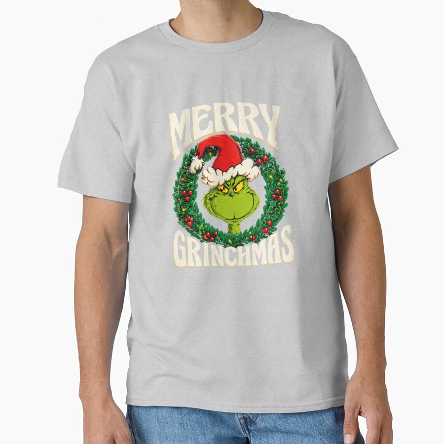 The Grinch Merry Grinchmas Graphic T-shirt - Image 2