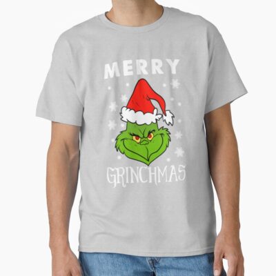 ssrcoclassic teemens 02heather greyfrontproduct squarex1000 4 - The Grinch Store