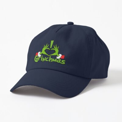 I Love Grinchmas Grinch Design Hat