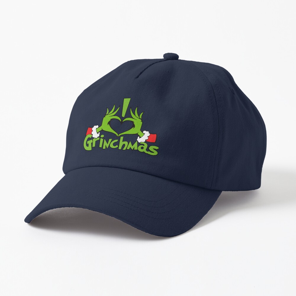 I Love Grinchmas Grinch Design Hat