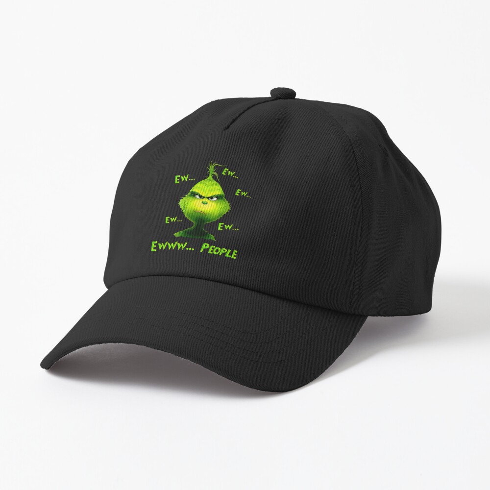 Grinch Ew People Funny Christmas Mood Hat