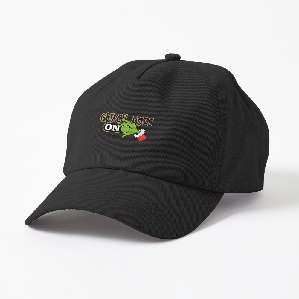 Grinch Mode On Funny Christmas Design Holiday Hat