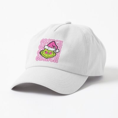 Grinch Pink Christmas Cute Aesthetic Design Hat