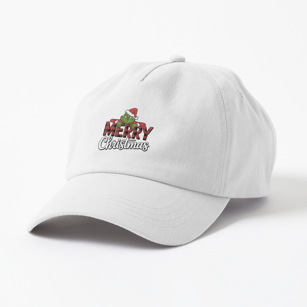 Grinch Merry Christmas Funny Holiday Santa Hat