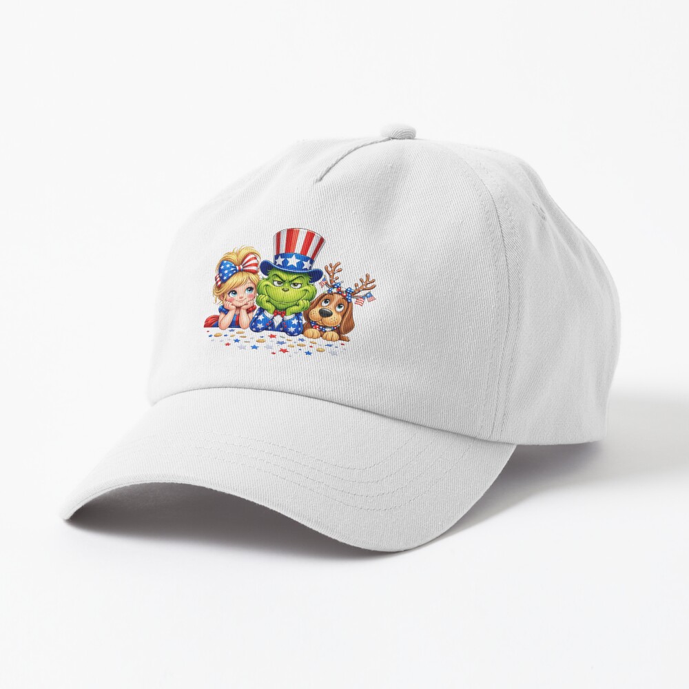 Patriotic Grinch Uncle Sam 4th Of July Hat